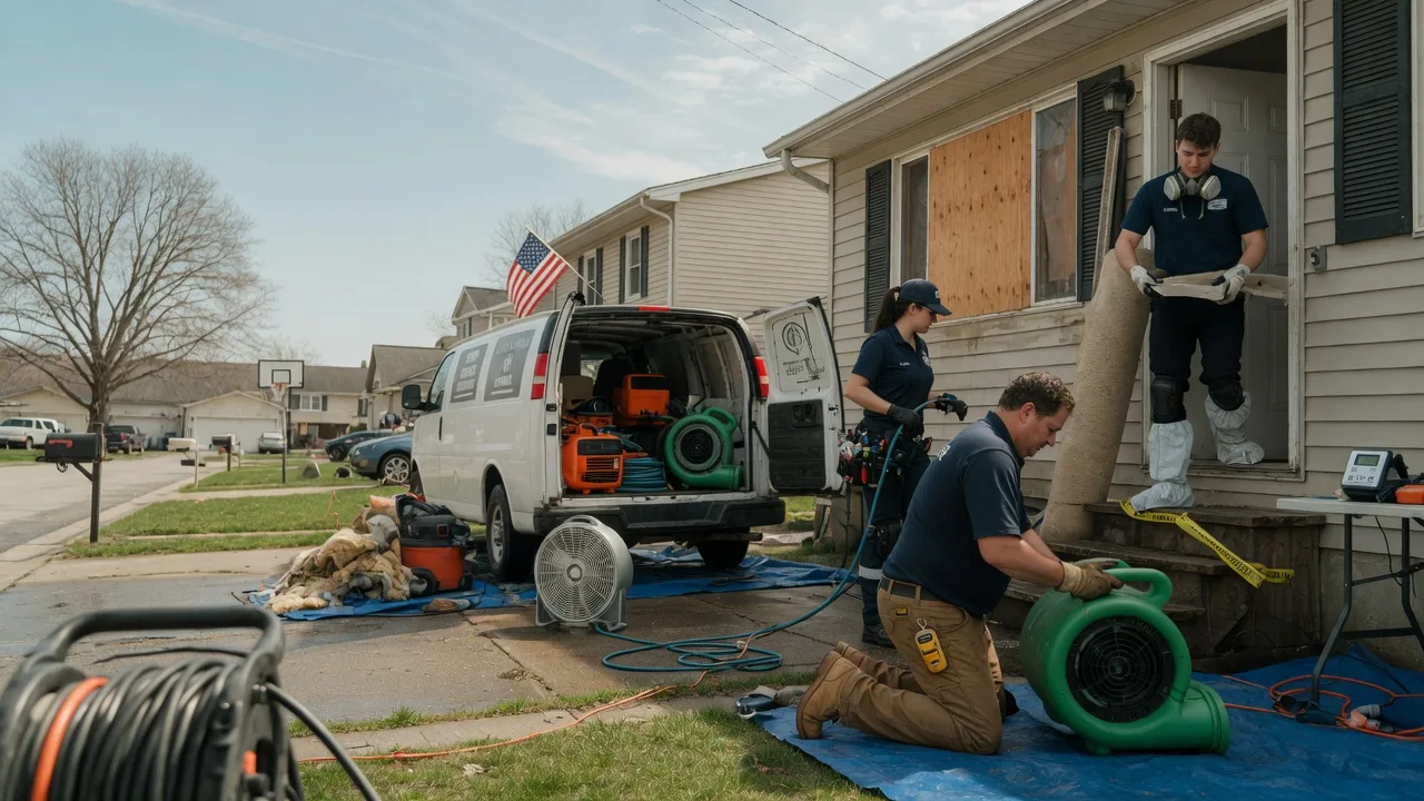 Water Damage Restoration in Scottown, OH near me